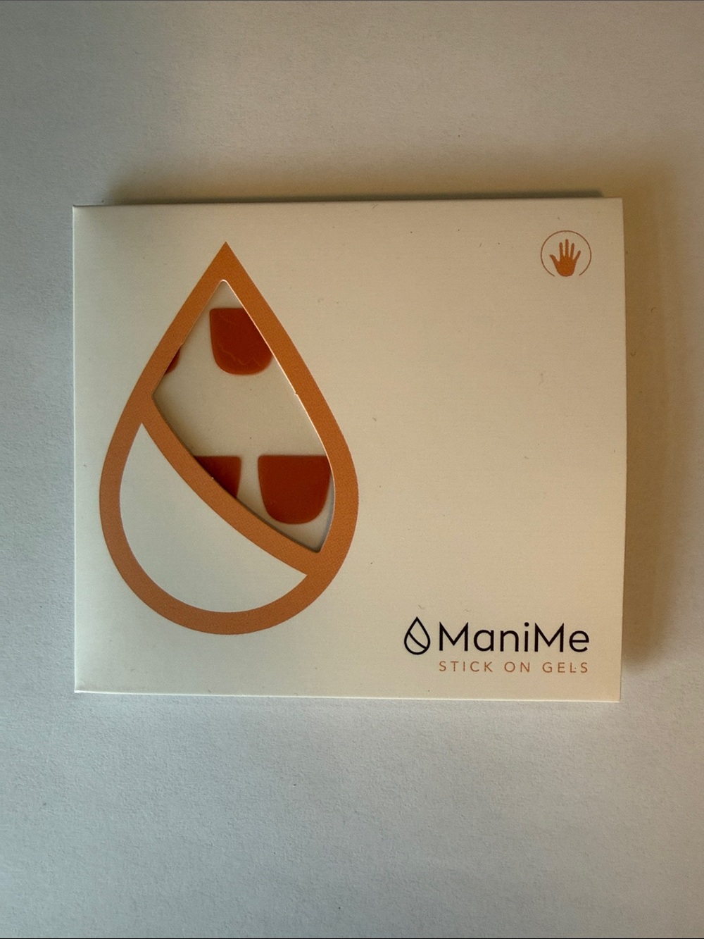 ManiMe Stick On Gels - Terracotta Nail Tips